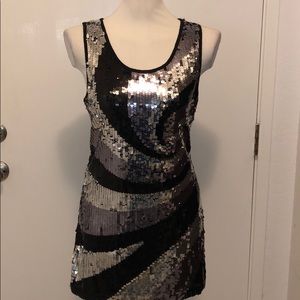 Sequin mini dress